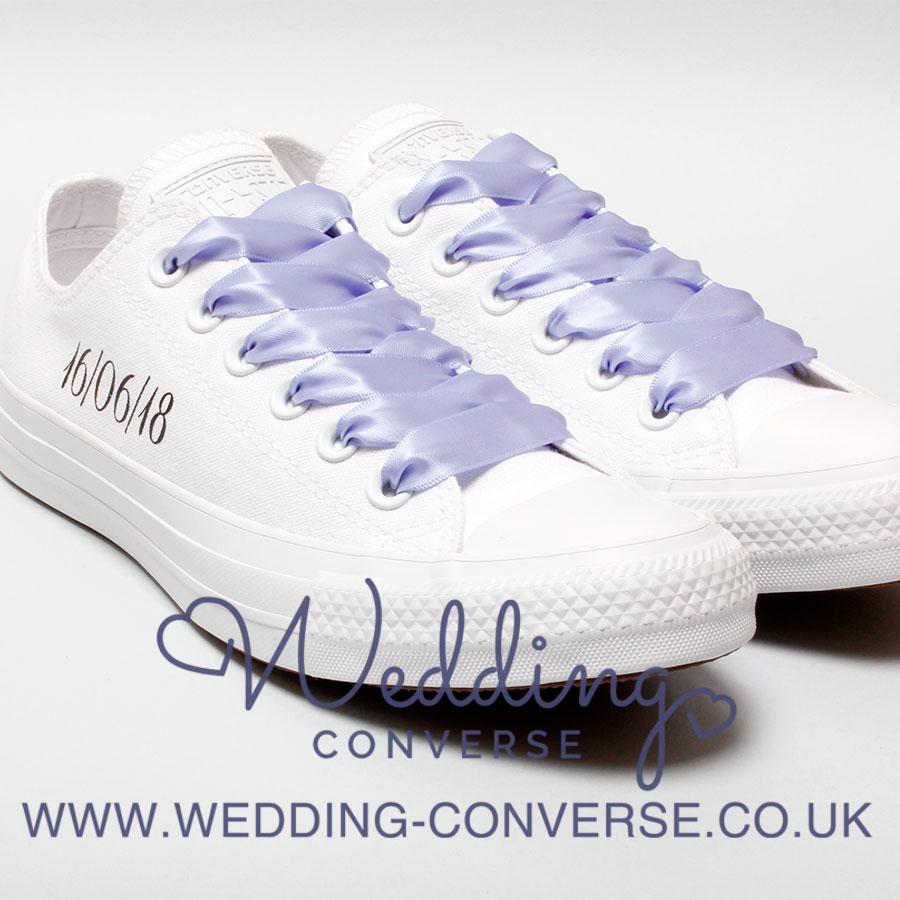 Bride Converse l Custom Converse l Wedding Shoes