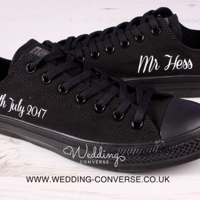 Groom Wedding Converse