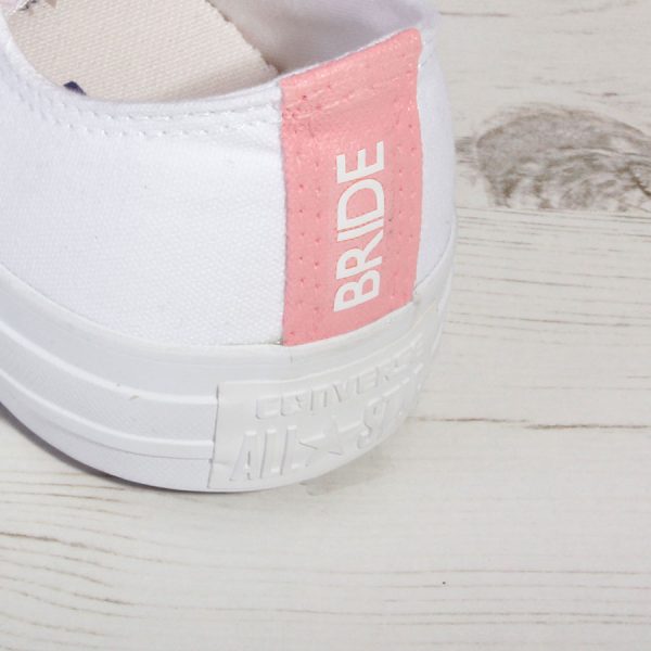 Pink Bride Converse