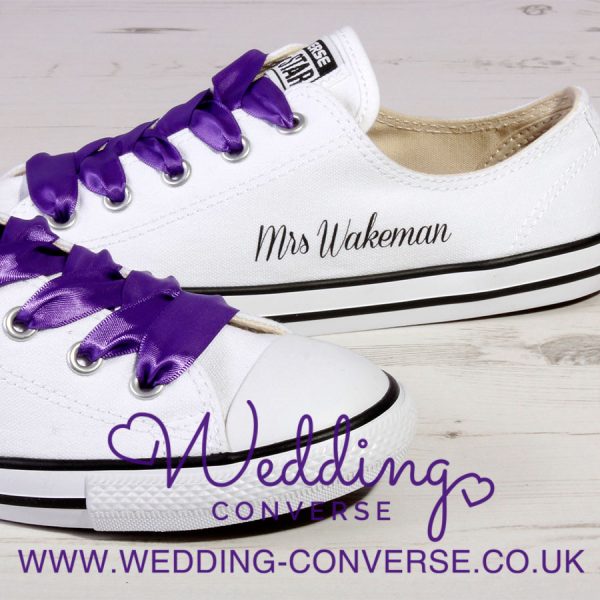 Comfortable Wedding Shoes for Brides - Wedding Converse