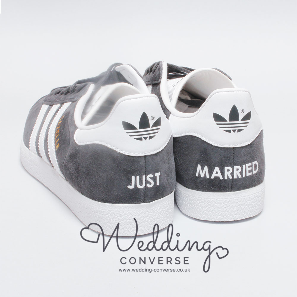 just married sneakers