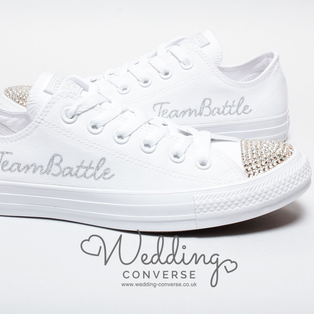 Glitter Wedding Converse