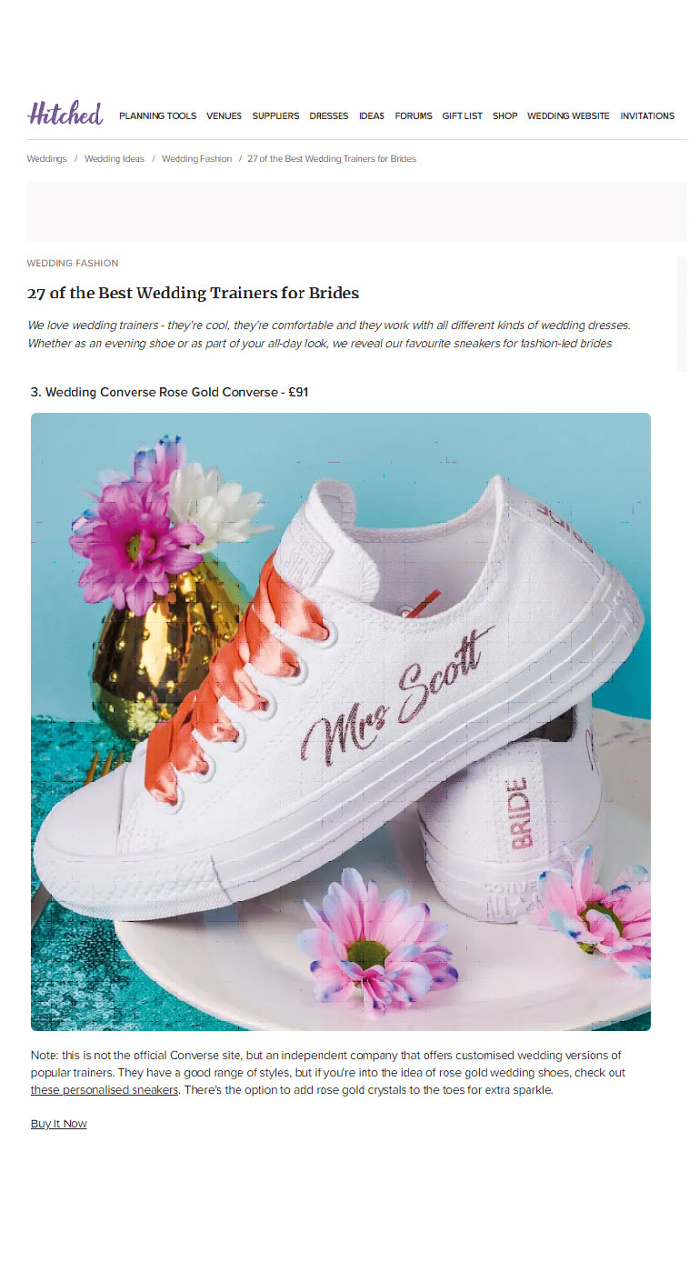 the best wedding trainers