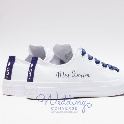 bridal wedding converse